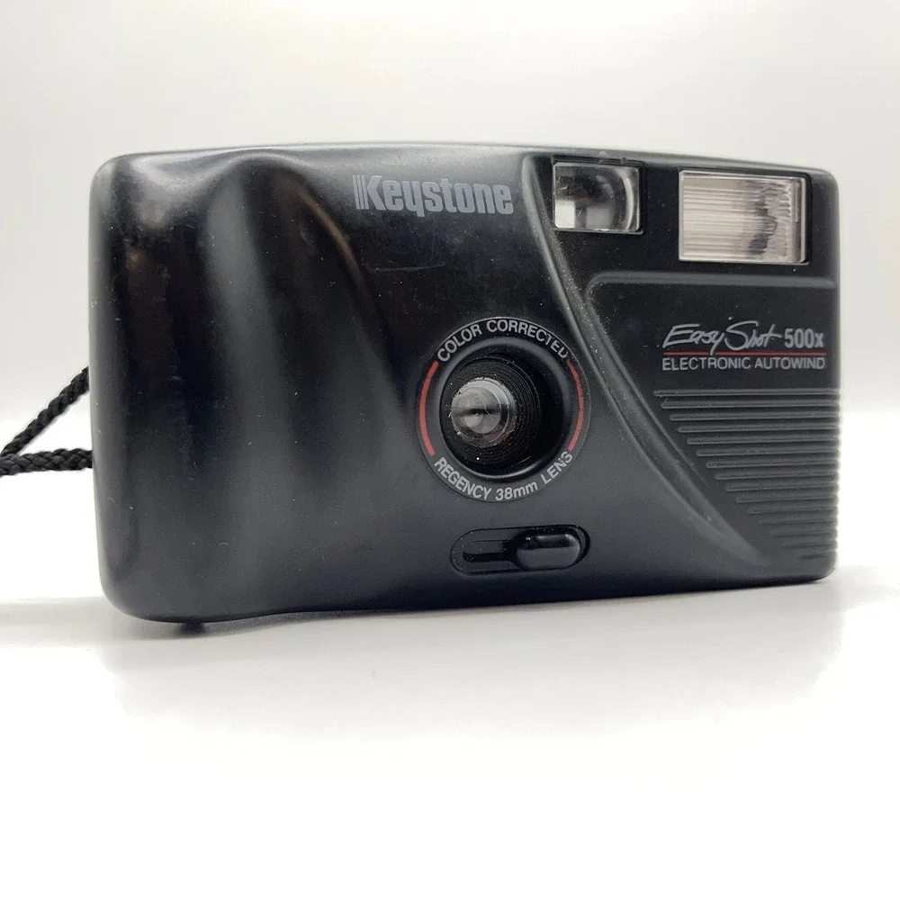 Keystone Easy Shot 500x 35mm‎ Camera with regency 38mm color corrected lens EUC